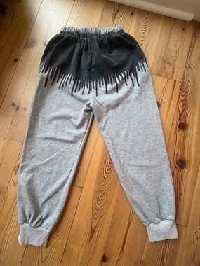 ECU Wren & Glory Drip drip painted sweat pants.